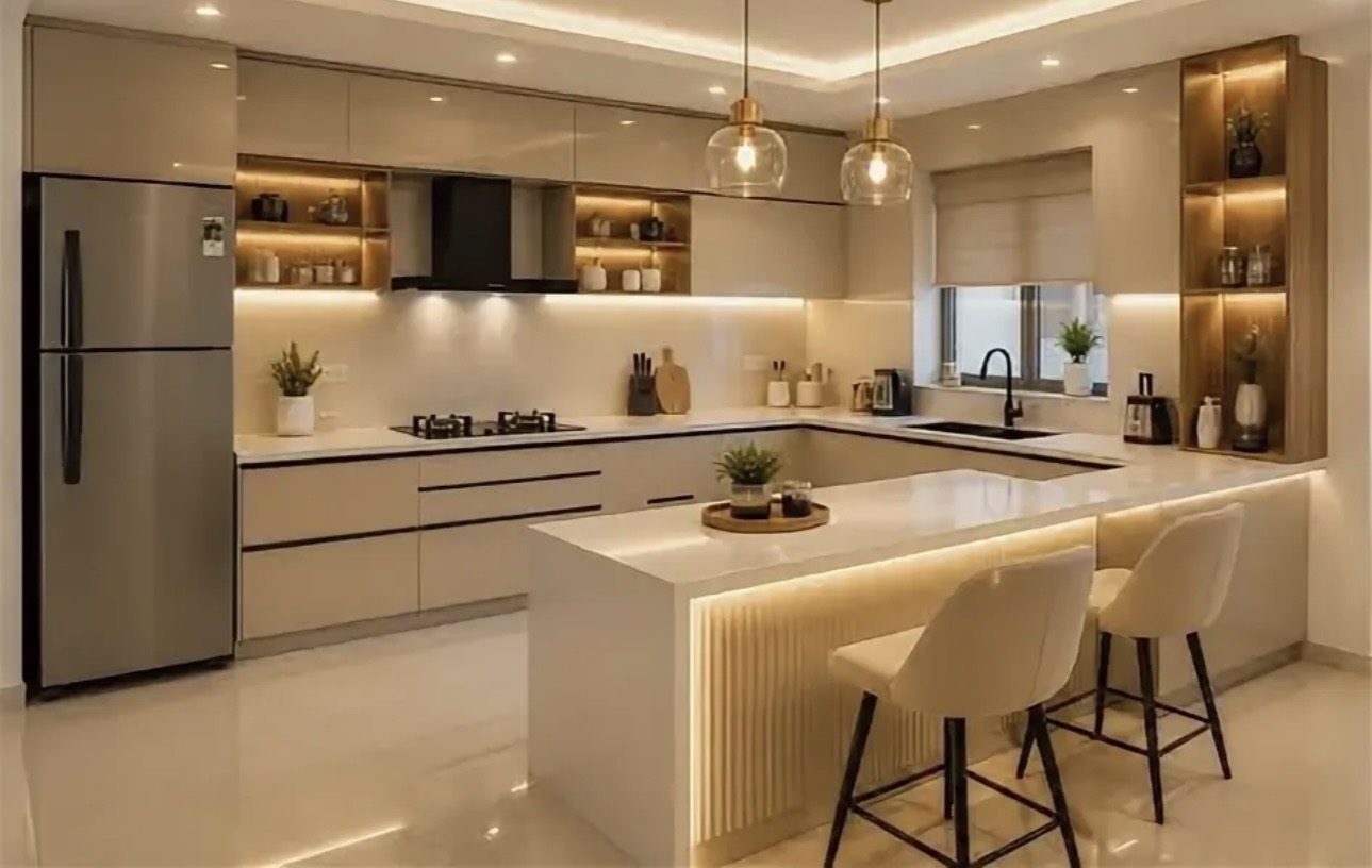 Custom kitchen interior design